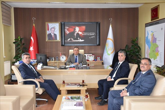 Meteoroloji Bölge Müdürü İl Tarım ve Orman Müdürünü Ziyaret Etti.