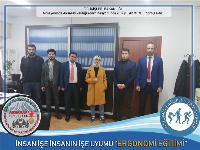İnsan İşe,İnsanın İşe  Uyumu Ergonomi Eğitimi 