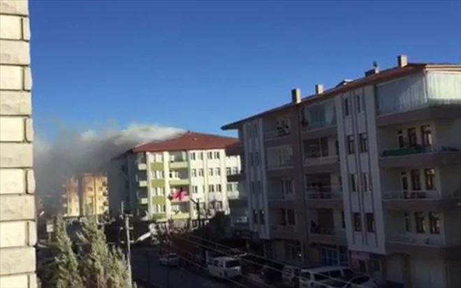 Yangın Korkuttu;Faciadan Dönüldü 
