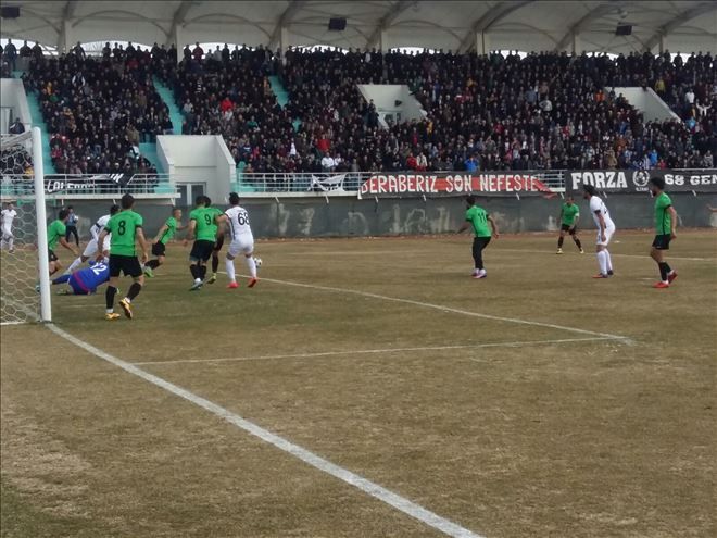 Burhan İle 3 Puana Uzandık; Aksaray belediye: 1 - Kilis Belediyespor: 0