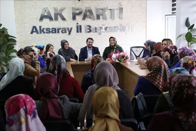 Başkan Yazgı, Ak Parti Kadın Kolları Teşkilatına Hayırlı Olsun Ziyaretinde Bulundu