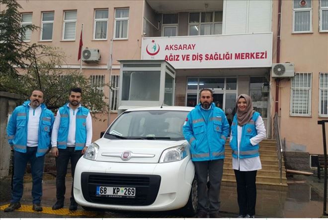 Aksaray Ağız ve Diş Sağlığı Merkezi Evde Sağlık Hizmeti Birimi Vatandaşlarımızın Yanında   