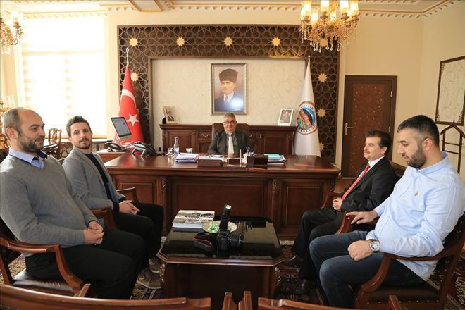 Vali Aykut Pekmez´e ziyaretler