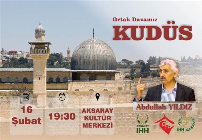 İHH Kudüs Konferansına Davet