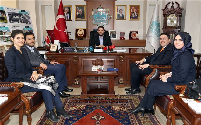 ?Açık Kapı Milletin Kapısı ´ Proje Görevlileri Başkan Yazgı´yı Ziyaret Etti