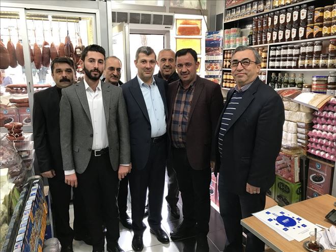 Başkan Altınsoy, Vehbibey Caddesi Ve Bankalar Caddesi Esnafını Ziyaret Etti