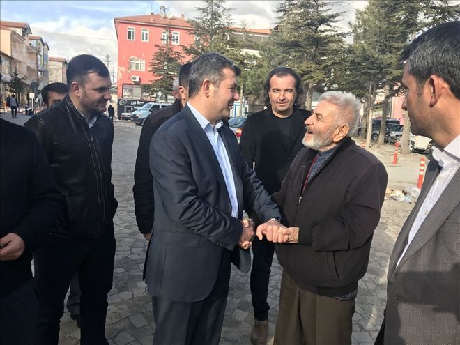 Başkan Altınsoy, Gülağaç İlçe Esnafını Ziyaret Etti