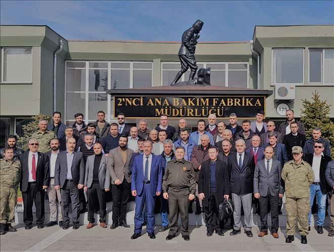 ATSO Üyelerinden Tank Fabrikasına İş Gezisi