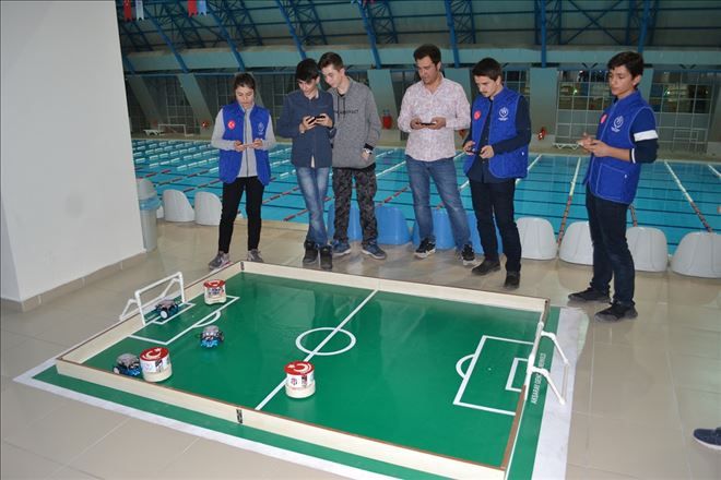 Aksaray´da Futbolcularının 