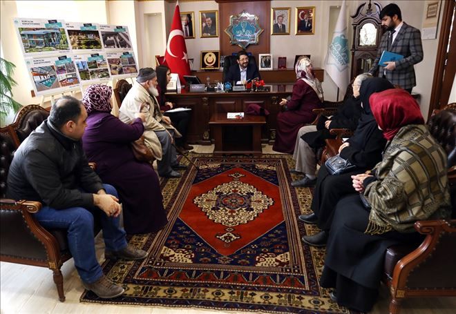 Aksaray´da belediyenin halk günü toplantısı