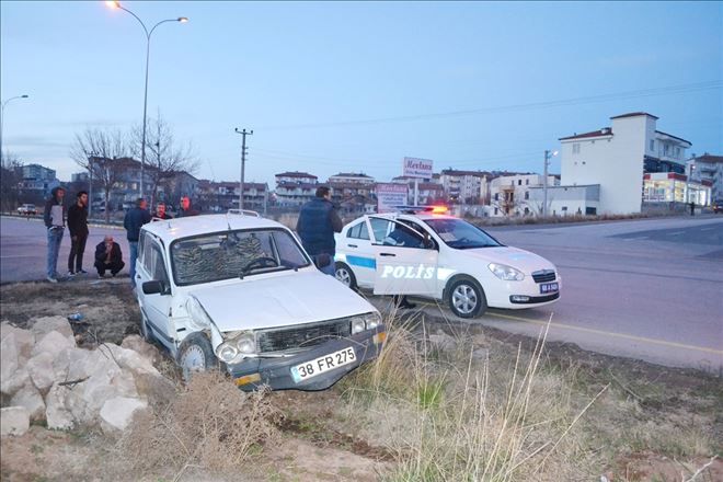 Aksaray´da trafik kazası: 1 yaralı