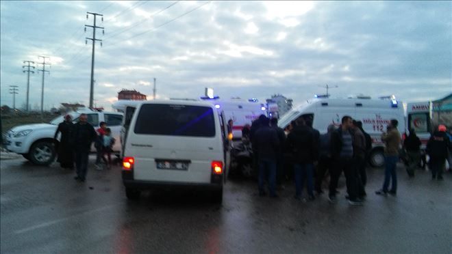 Aksaray´da 2 Araç Çarpıştı 2 Kişi Yaralandı-aksaray haberleri