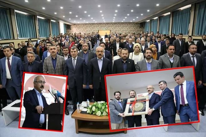 Bakan Elvan Aksaray´da Siyaset Akademisi Açılış Programı´na katıldı.