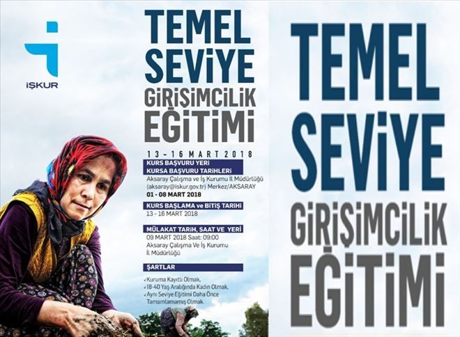 Tarımda 75 Kadın Girişimci´ye Uygulamalı Girişimcilik Eğitimi