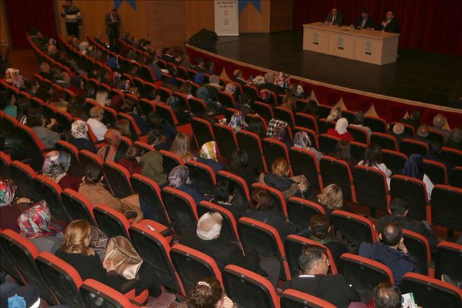 Aksaray´da uyuşturucu ile mücadele konferansı