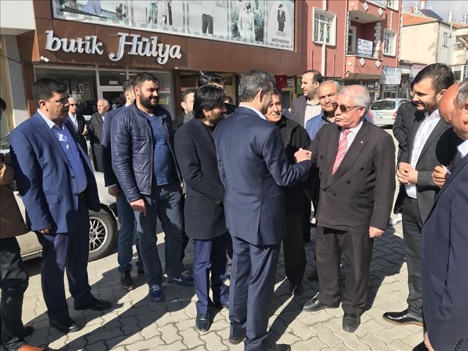 Ortaköy İlçesini Ziyaret Ettiler