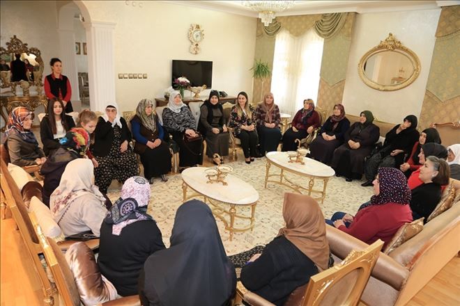  Şehit aileleri Vali Konağında ağırlandı-aksaray haberleri