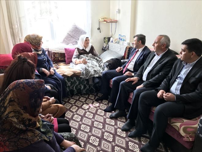 Yaşlıları Ziyaret Edip, Hayır Dualarını Aldılar