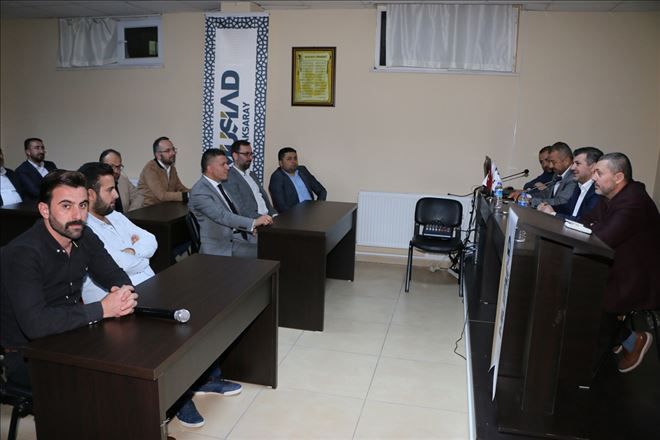 Altınsoy, MÜSİAD´ın Dost Meclisi´ne konuk oldu