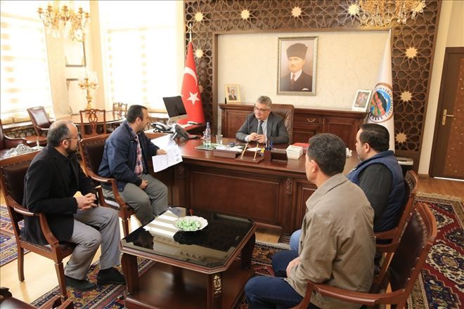 TOBB Mesleki ve Teknik Anadolu Lisesi Okul Aile Birliğinden Vali Pekmez´e ziyaret