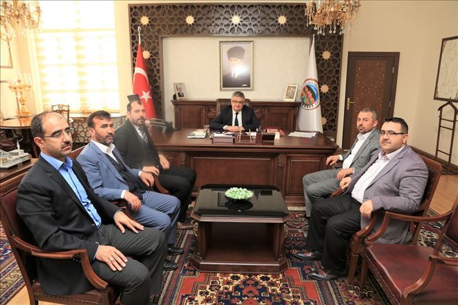 STK platformu icra heyetinden Vali Pekmez´e ziyaret