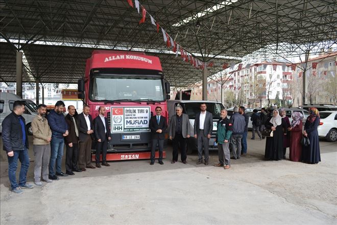 Aksaray´dan Suriyelilere Yönelik Yardımlar Devam Ediyor
