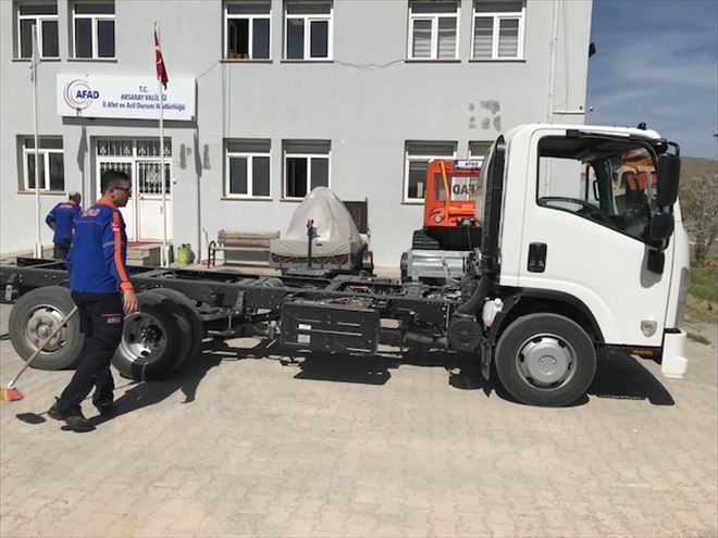 Aksaray İl Özel İdare´sinden AFAD´a Yeni Araç