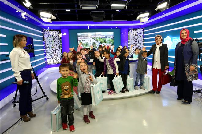 Aksaray Belediye TV´nin Minik Ziyaretçileri
