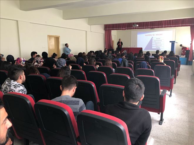 Meslek Danışmanları Ortaköy´de Öğrencilerle Buluştu 