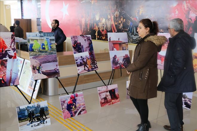 AFAD´ın Deprem Sergisi oldukça ilgi gördü 