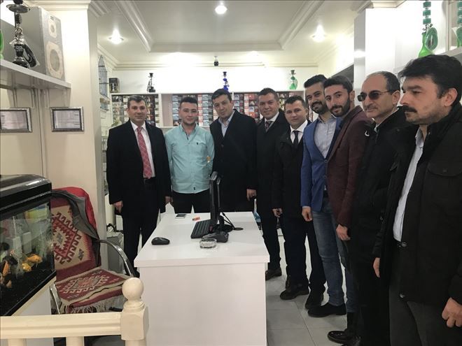 Kurtuluş ve Kalealtı Caddesi Esnafını Ziyaret Ettiler