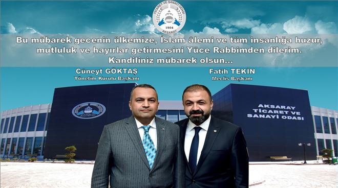 ATSO Başkanları miraç kandilini kutladı