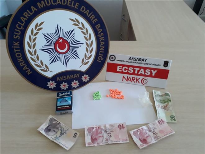  Aksaray´da uyuşturucu operasyonunda 1 kişi yakalandı