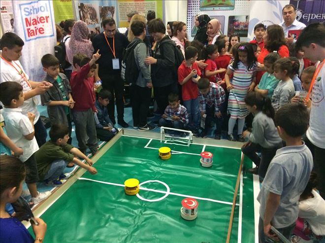 Aksaray Robot Futbol Ligi Adana´yı Salladı