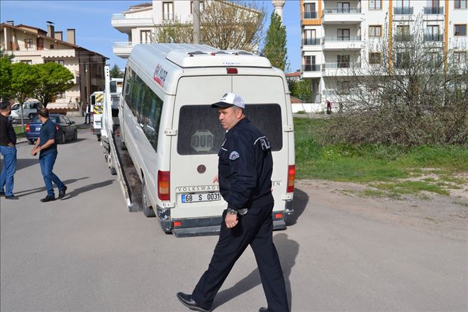 Aksaray´da Korsan Servisçilere Geçit yok 