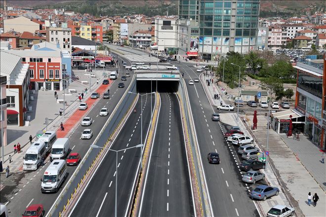Aksaray´da Alt Geçidin Trafik İşaret ve Levhaları Tamamlandı