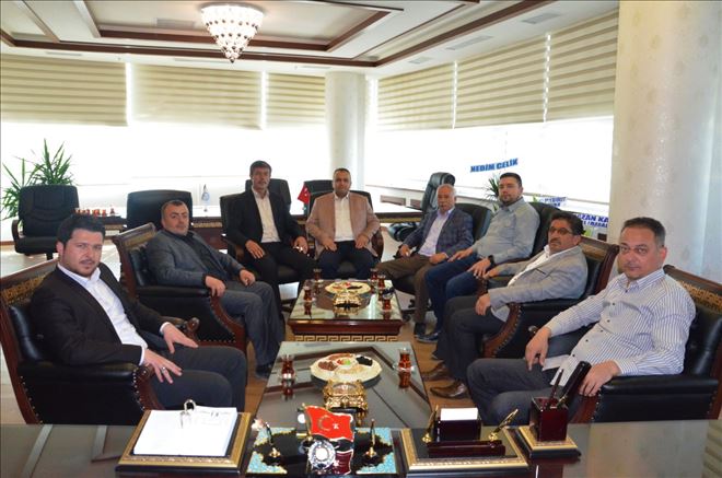 Müteahhitler Birliğinden Göktaş´a Hayırlı Olsun Ziyareti