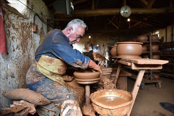 Güzelyurt Çömlekleri Turistlerin İlgi Alanı Oldu