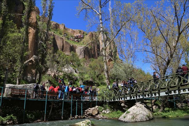 Aksaray´da Geleneksel Ihlara Vadisi yürüyüşü yapıldı