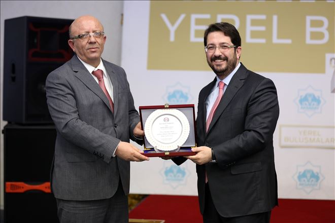 BARO Başkanı Coşkun´dan Başkan Yazgı´ya Teşekkür Plaketi