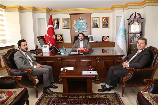 İller Bankası Konya Bölge Müdürü Kemal Kaya İle Başkan Yazgı Projeleri Değerlendirdi