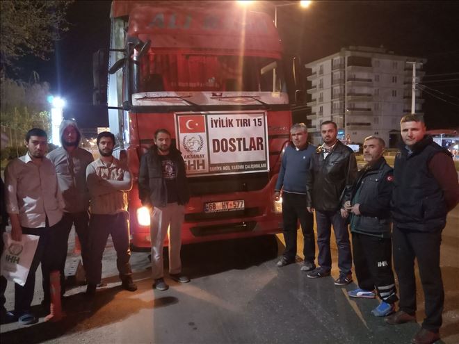 AKSARAY´DAN 15. İYİLİK TIRI AFRİN´E 