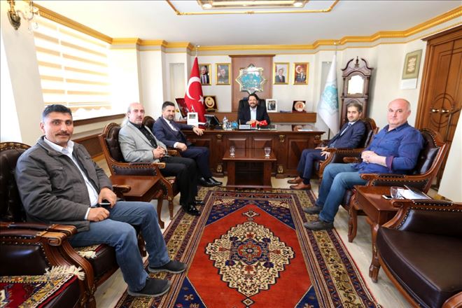 Mehmet Çakır, Başkan Yazgı´yı Ziyaret Etti