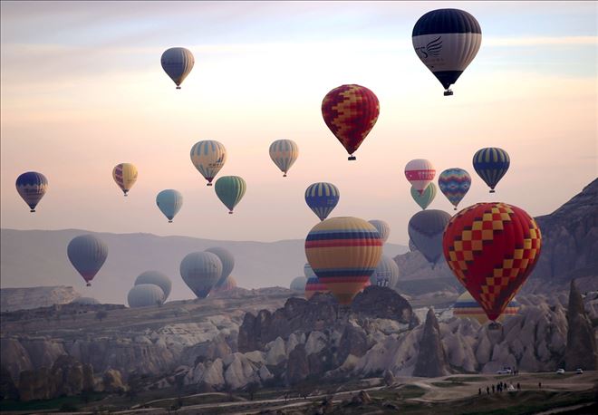 Balon turları turistleri cezbediyor