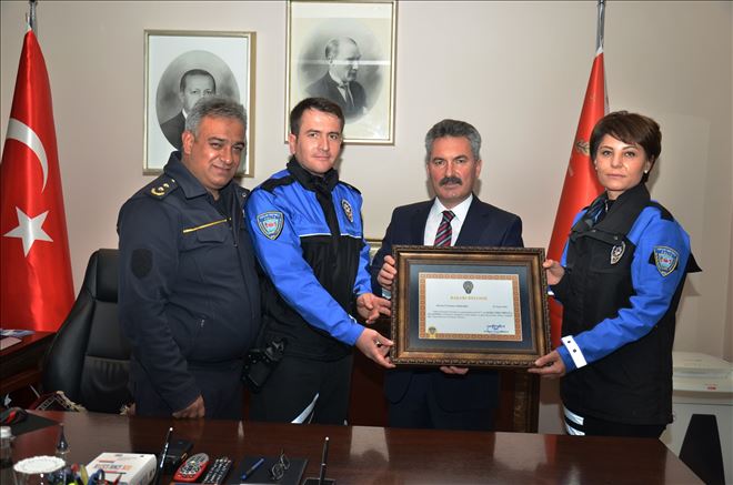Aksaray Emniyet Müdürlüğü Başarılı Projeler Ödülü Aldı