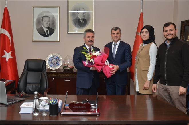 Hüseyin Altınsoy Emniyet Müdürünü ziyaret etti