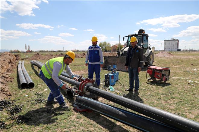 İçme Suyu Ana Şebeke Hatları Yenileniyor