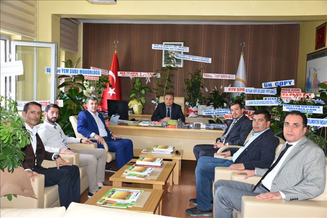 Ak Heyet, Gıda Tarım Ve Hayvancılık İl Müdürü Saklav´ı Ziyaret Etti