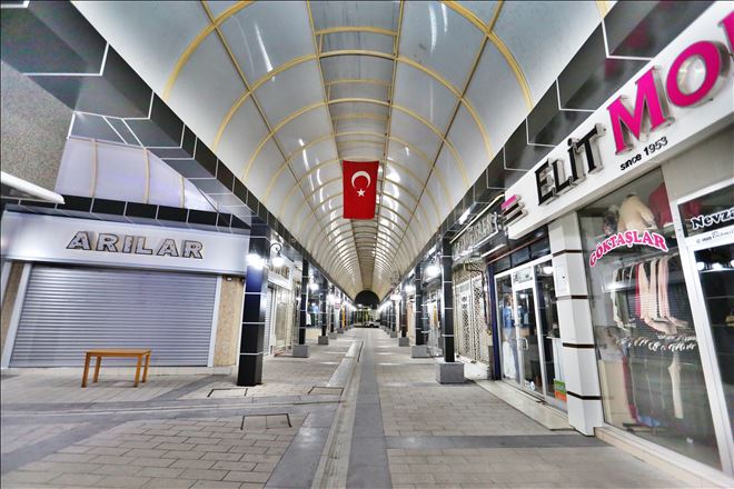 Aksaray´ın Kalbi Kapalı Çarşı, Yeni Kimliğine Kavuştu 