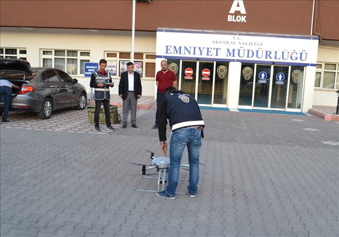Aksaray´da drone
